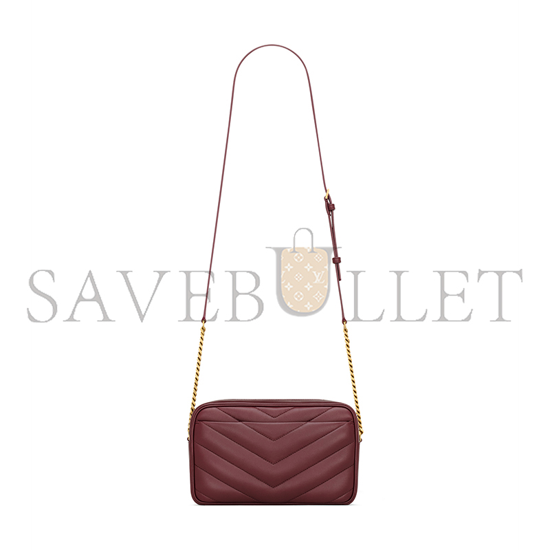 YSL LOULOU CAMERA BAG IN MATELASSÉ LAMBSKIN 869468AAEAX6197 (23*14*6cm)